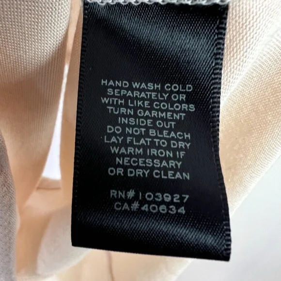 Marc By Marc Jacobs Tan Open Back Short Sleeve Top Women Size Small - Picture 4 of 4